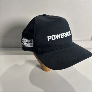 ‘47 Brand Powerade NCAA March Madness Black SnapBack Truckers Hat Embroidered